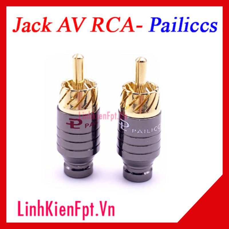 Jack hoa sen av rca cao cấp pailiccs cao cấp 2 cái