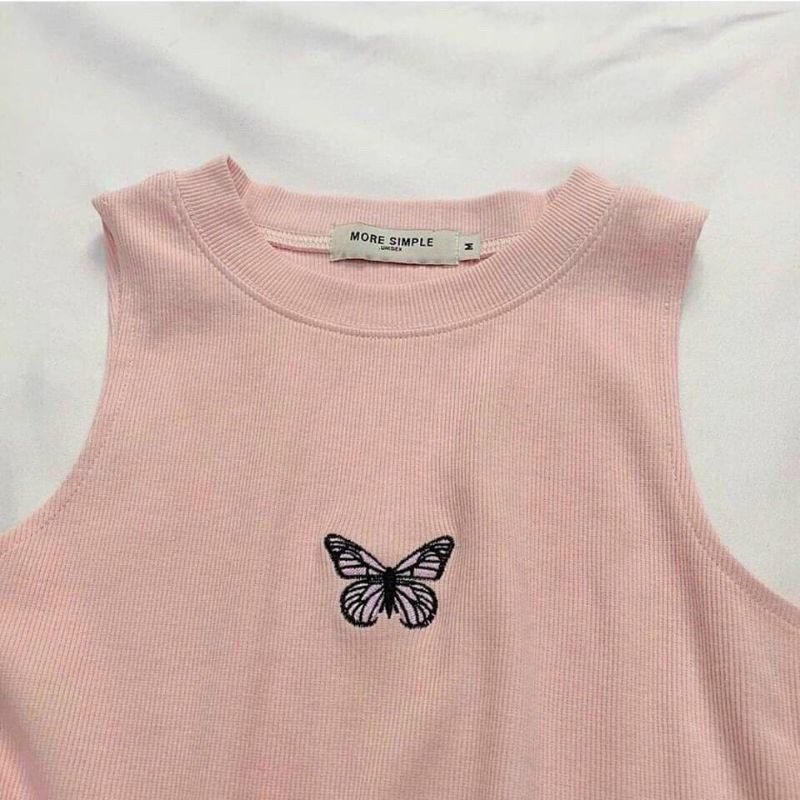 Áo kiểu croptop ba lỗ sát nách | BigBuy360 - bigbuy360.vn