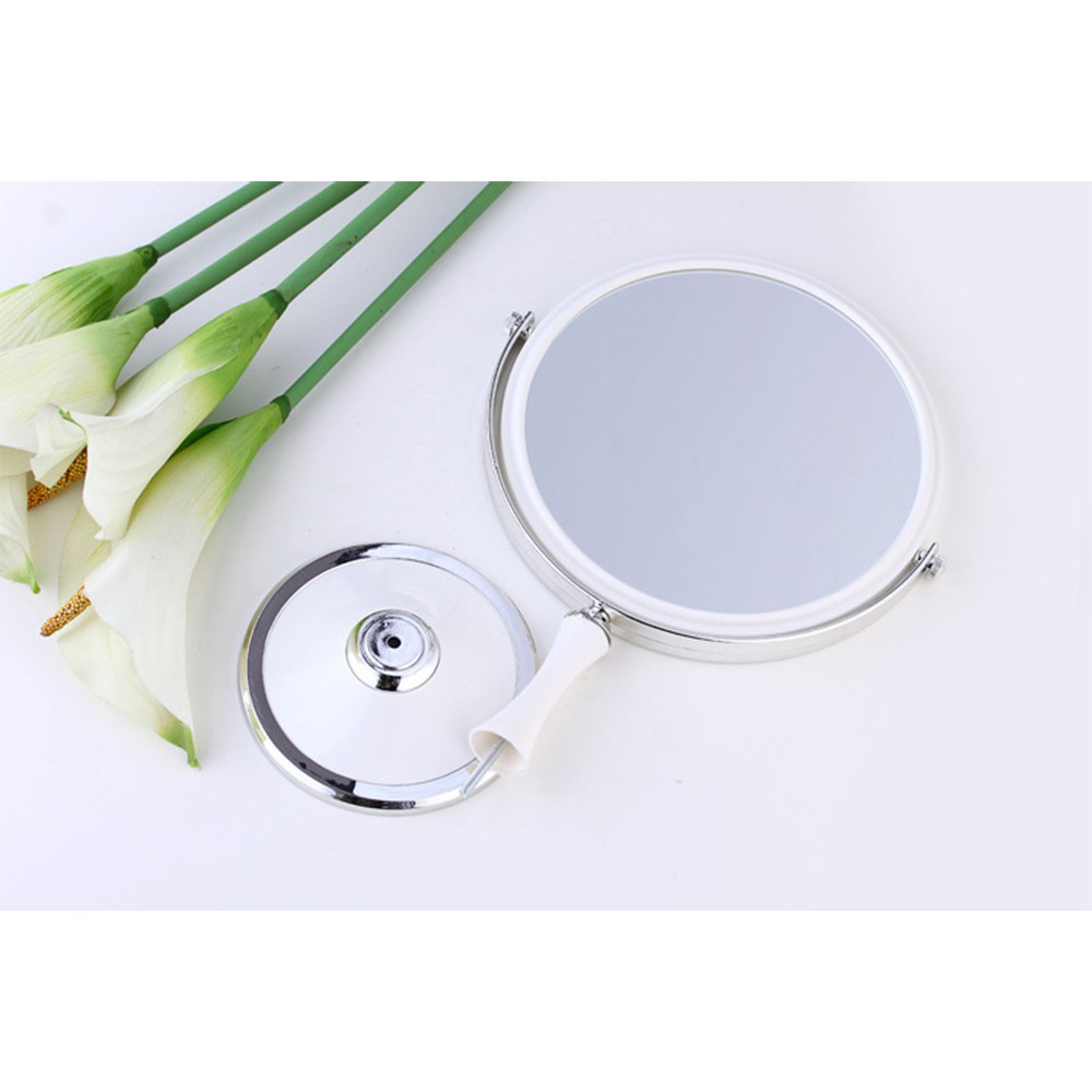 Gương Cao Cấp 2 Mặt Xoay 360 Độ Size Lớn Cao ~30cm