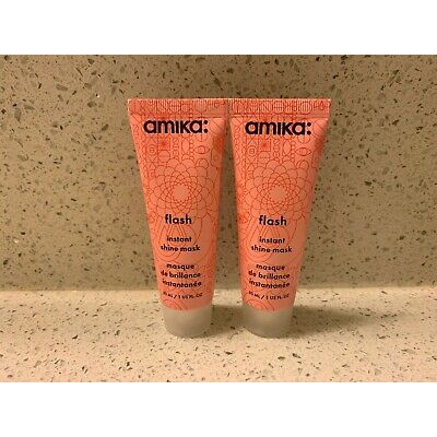 Mặt nạ ủ mềm tóc trong 60s Amika Flash Instant Shine Mask Mini 30ml