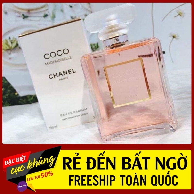 Nước hoa nữ coco 100ml - Dầu thơm nữ tính quyến rũ ngọt ngào - DaikonStore