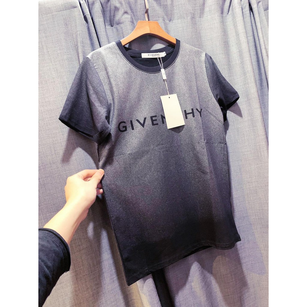 Áo thun nam nữ GIVENCHY sơn nhũ