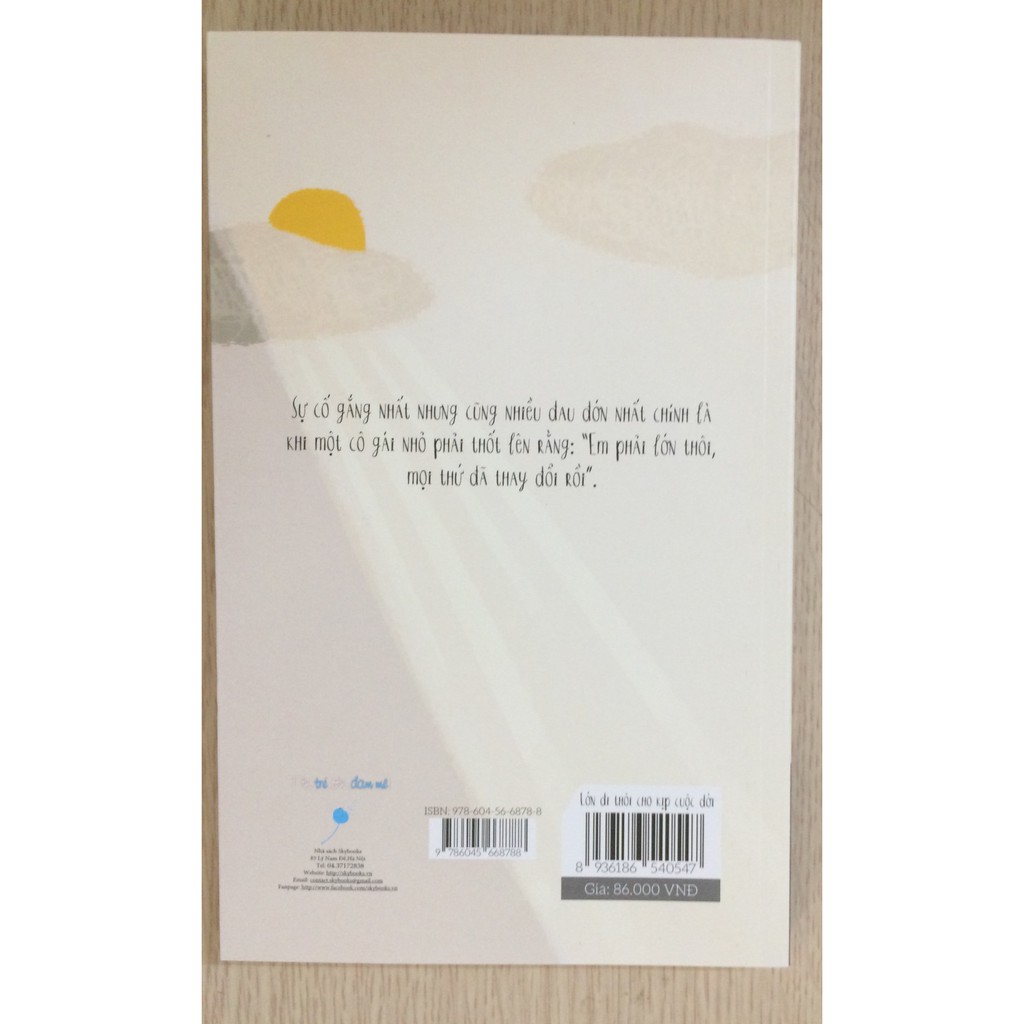 [ Sách ] Lớn Đi Thôi, Cho Kịp Cuộc Đời - Tặng Kèm Bookmark | BigBuy360 - bigbuy360.vn