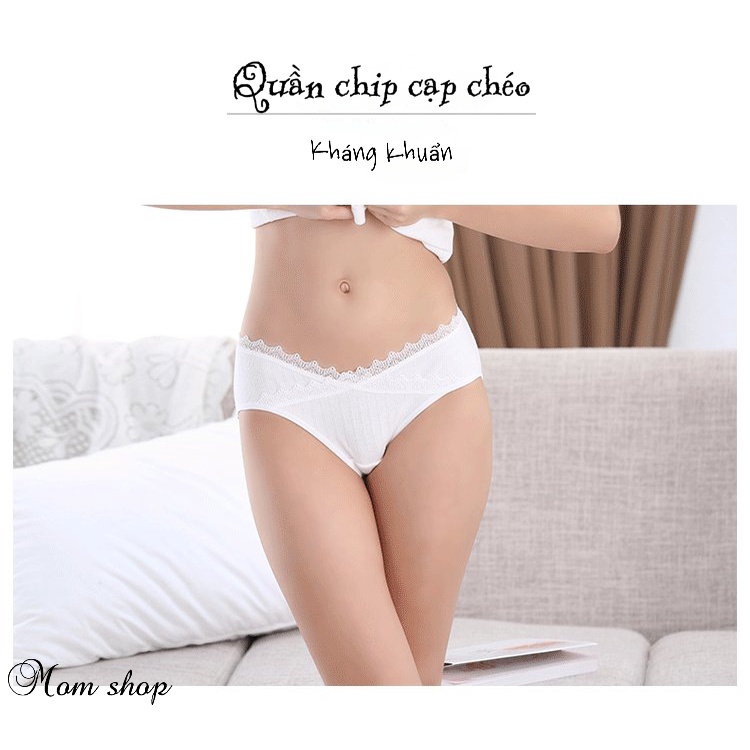 QUẦN CHIP/LÓT BẦU Cạp Chéo SỢI TRE Kháng Khuẩn, Co Giãn Đàn Hồi, Có Size Từ 45-85Kg