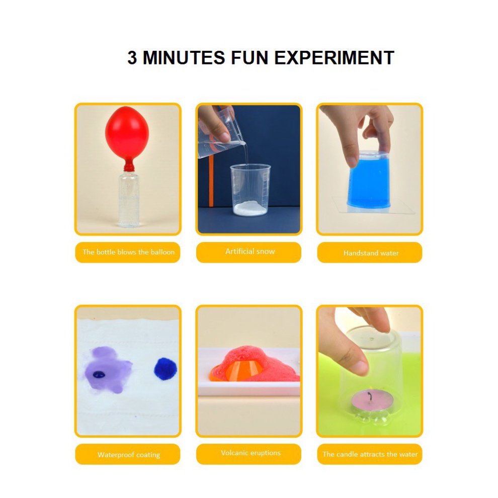 Bộ Đồ Chơi Thực Hành 50 Thí Nghiệm Khoa Học Mideer Science Talent Cho Bé 6+, Đồ Chơi STEM Giáo Dục Trẻ Em - Clever Kids