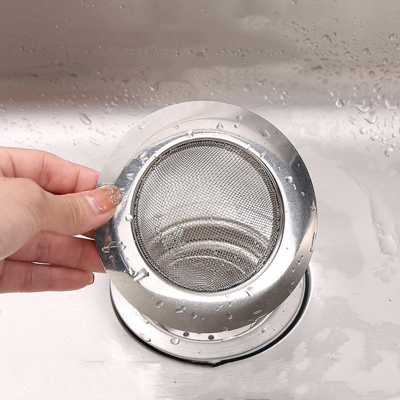 Lưới Lọc Rác Bằng Thép Không Gỉ Cho Bồn Rửa/Sàn Nhà Tắm Nhà Bếp