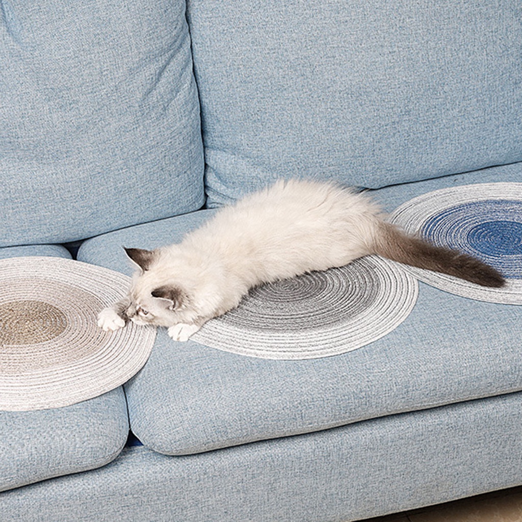 Thảm mài móng cho mèo cưng chất liệu cotton chống trầy xước tiện lợi
