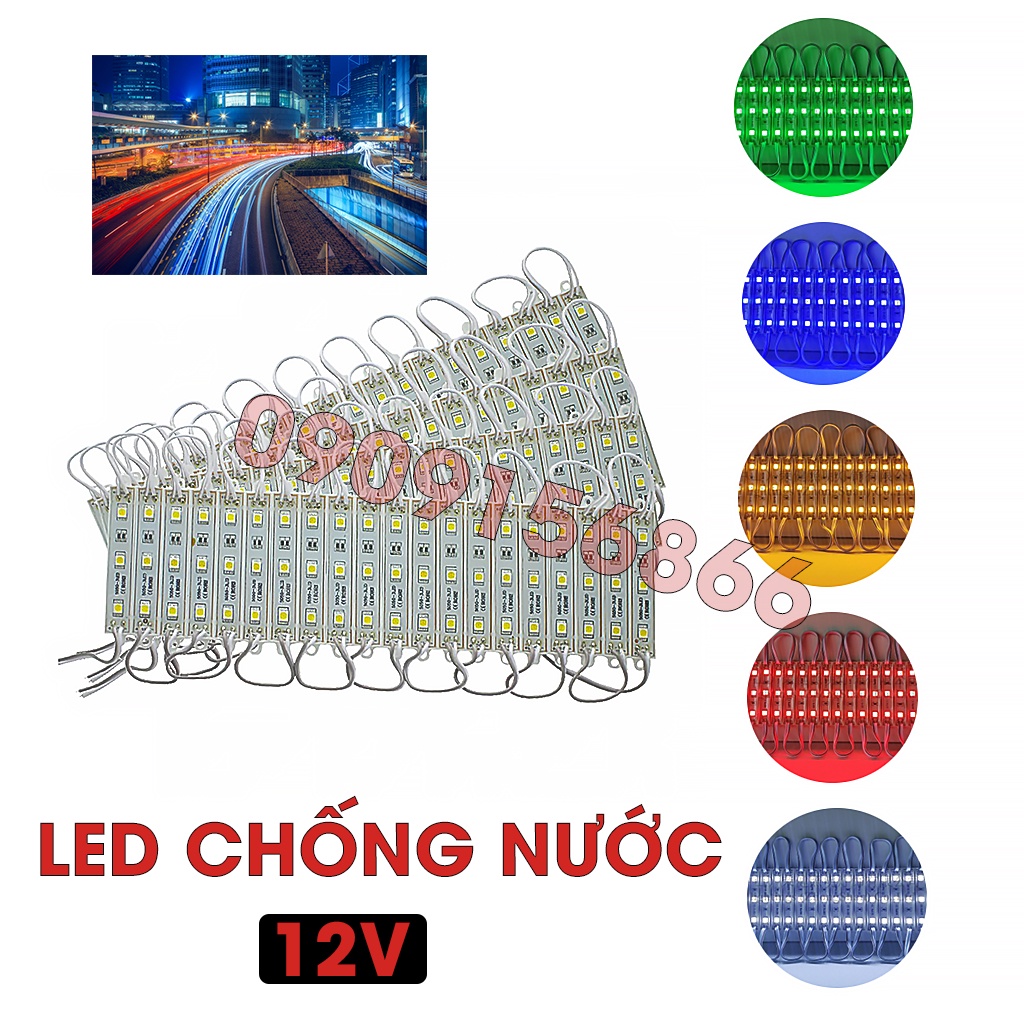 Đèn Led Hắt 3 bóng 5054