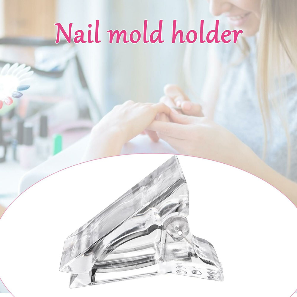 Kẹp Hỗ Trợ Nối Móng Tay Trong Suốt Tiện Dụng