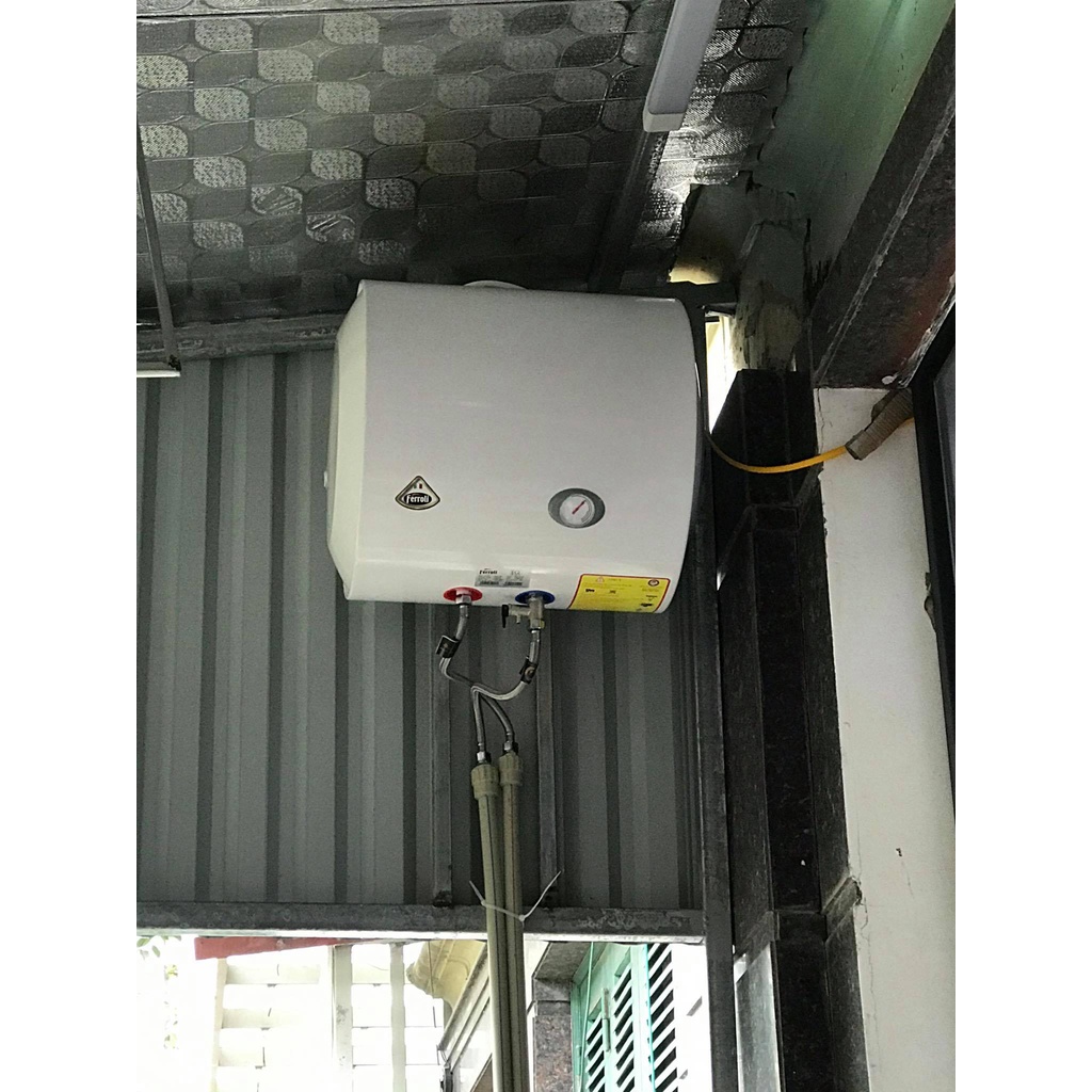 Ferroli AQUA STORE E 50 lít ngang – Bình Nóng Lạnh Gián Tiếp Chống Giật