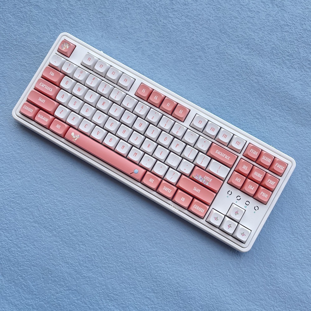134 Phím LinaBell Keycaps XDA Profile Cô gái Anime PBT DYE SUB Bàn phím cơ học Keycap