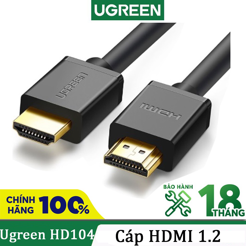 Thiết Bị Chuyển HDMI 2.0 Hỗ Trợ 4K Ugreen HD104 Cao Cấp