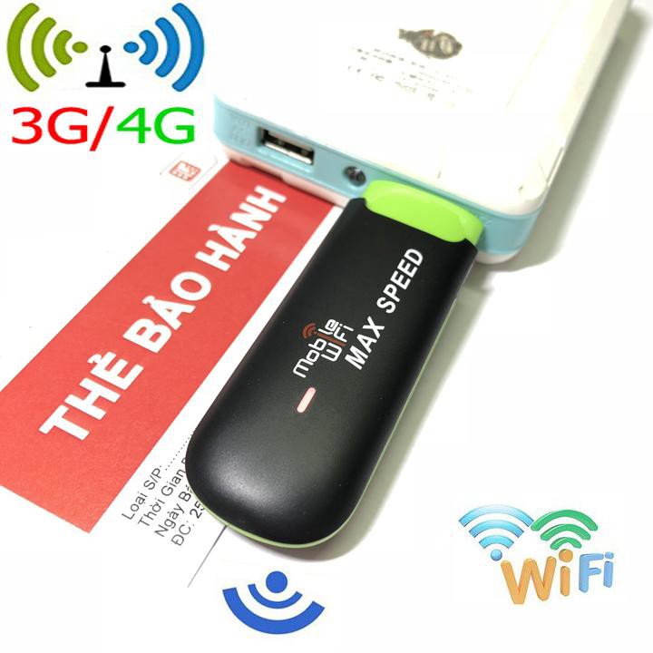 [Mã ELFLASH5 giảm 20K đơn 50K] (RẺ VÔ ĐỐI) CỤC PHÁT WIFI - CỦ PHÁT WIFI - USB 3G 4G PHÁT WIFI CHẠY BẰNG SIM