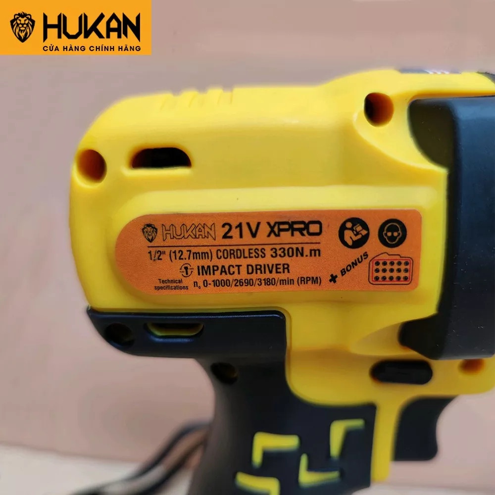 Thân Máy Siết bulong HUKAN X1 Pro chân pin phổ thông...