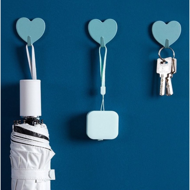 5 móc dán tường trái tim cực xinh