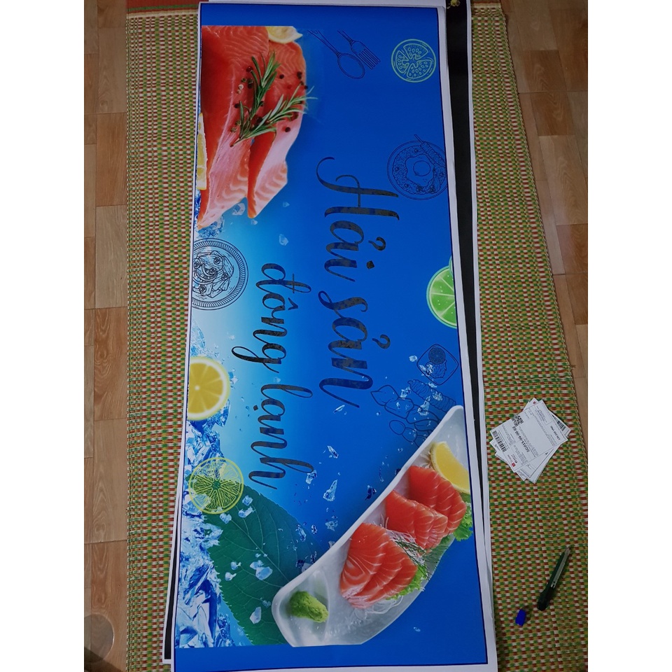 Miếng dán tủ đông - decal dán tủ đông không thấm nước mẫu mã đa dạng, đầy đủ kích thước