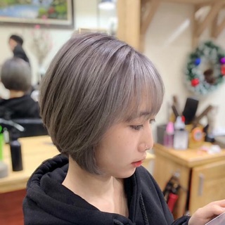 Thuốc nhuộm màu tím khói(phải tẩy) tặng kèm trợ dưỡng, găng