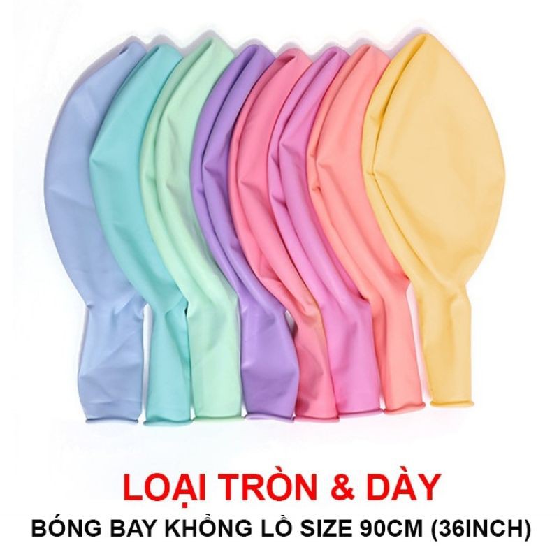 Bóng Bay Siêu To Khổng Lồ Size Đại Đường Kính 90cm( 36 inch) Thái Lan đủ màu Bóng Bay Trang trí, Bong Bóng Siêu To Khổng