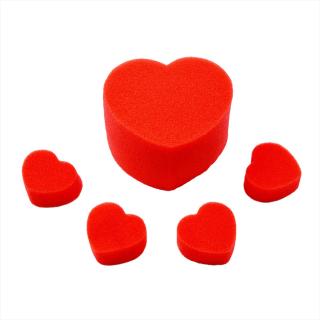 Bộ Dụng Cụ Biểu Diễn Ảo Thuật Trái Tim Bằng Xốp