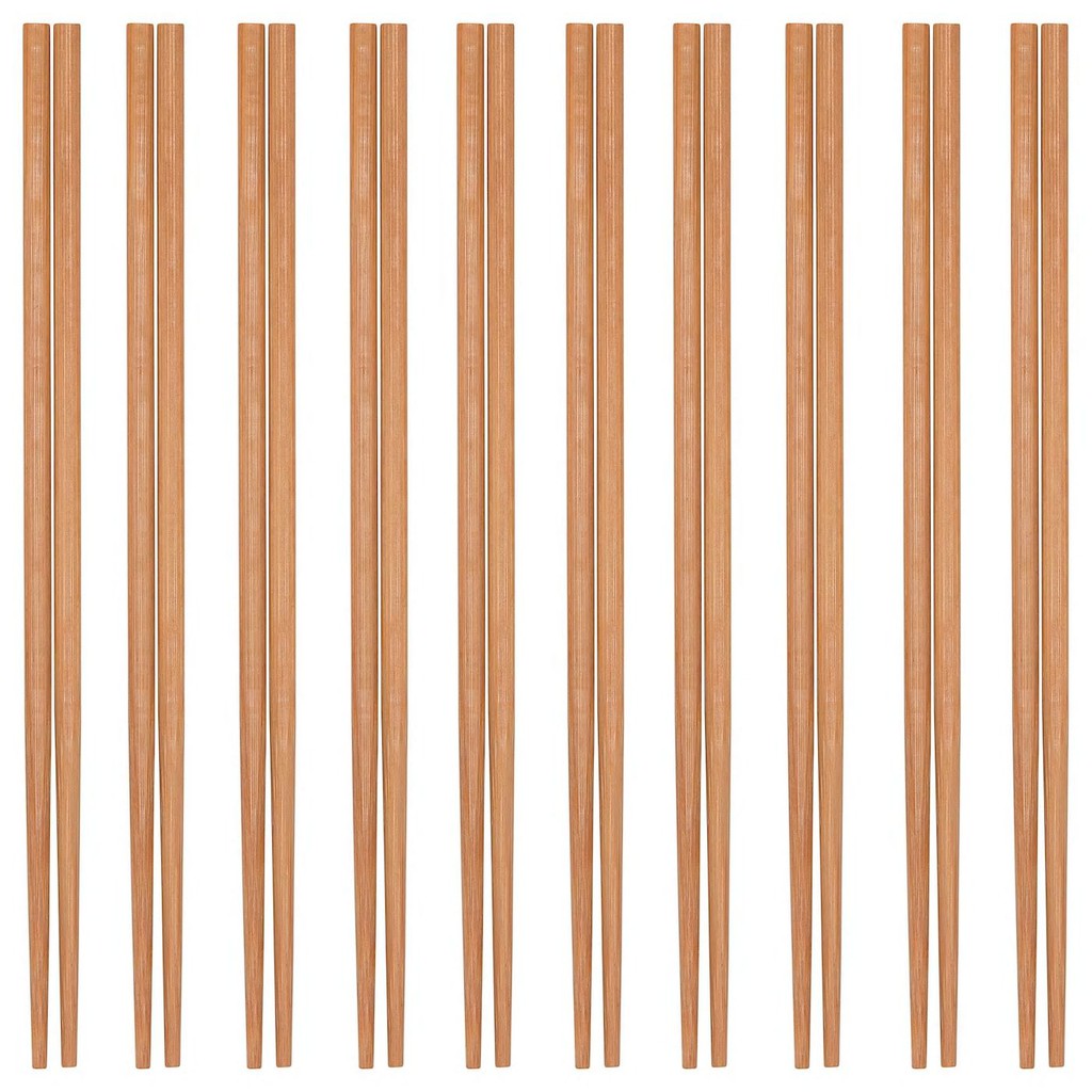 Bộ 10 đôi đũa tre Medhjalare IKEA