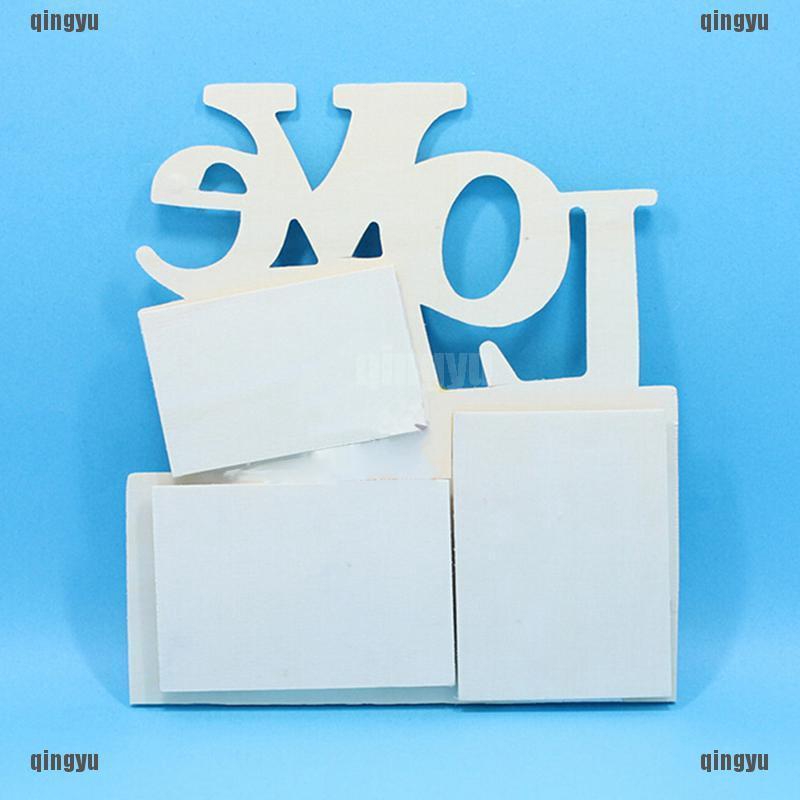 Khung gỗ gắn hình khắc chữ LOVE độc đáo tinh tế | BigBuy360 - bigbuy360.vn