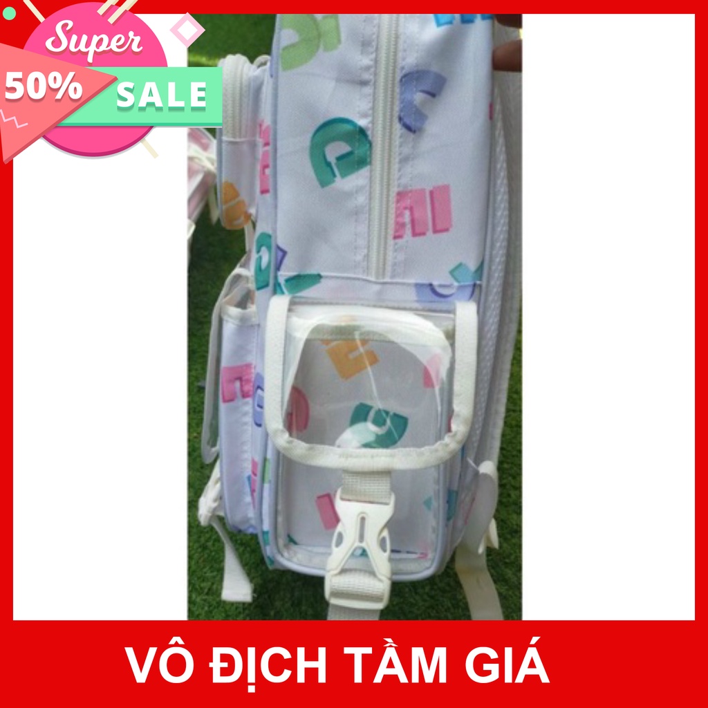 Balo Degrey Hoạ Tiết Chữ | Balo Thời Trang Unisex Chuẩn Cao Cấp ( Tặng Stickers + Giấy Thơm)