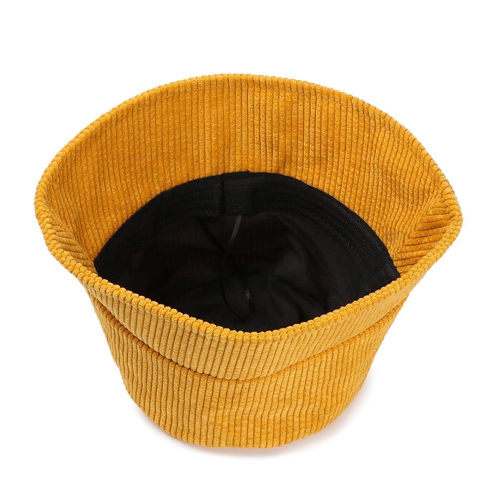 FUTURE Fashion Bucket Hat Outdoor Corduroy Fisherman Hat Streetwear Winter Solid color Unisex Fishing Cap/Multicolor