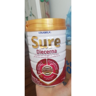 Sữa bột Sure diecerna 900g date mới 2026