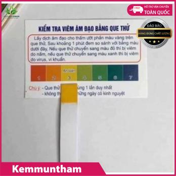 Que kiểm tra viêm âm đạo kèm cốc