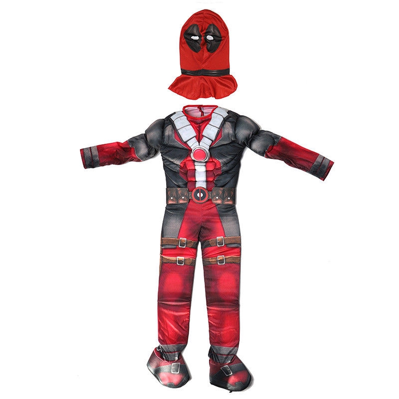 Bộ đồ Cosplay nhân vật siêu anh hùng Deadpool cho bé trai