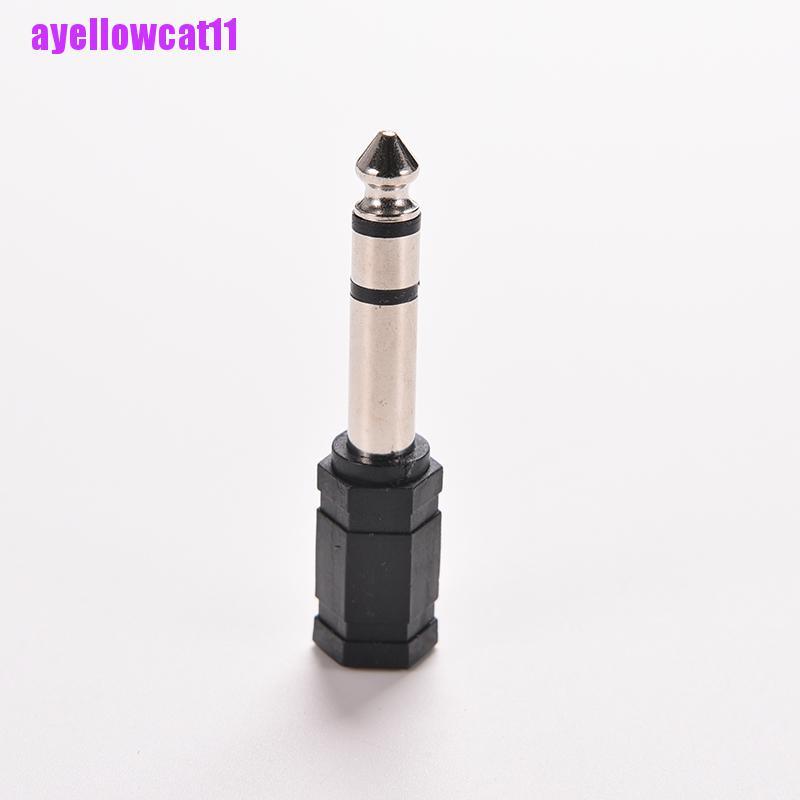 NEW Đầu Chuyển Đổi Âm Thanh Tai Nghe Mini Jack Cắm 6.5mm 1 / 4 Sang 3.5mm 1 / 8 6.5mm 1 / 4 To 3.5mm 1 / 8