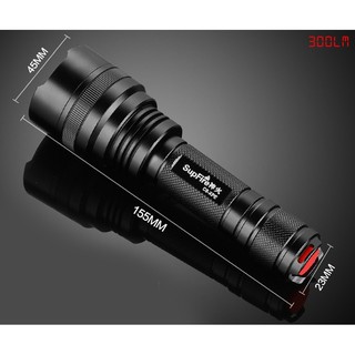 Đèn pin Supfire C8 – XPE siêu sáng, chính hãng – (mã DP60)