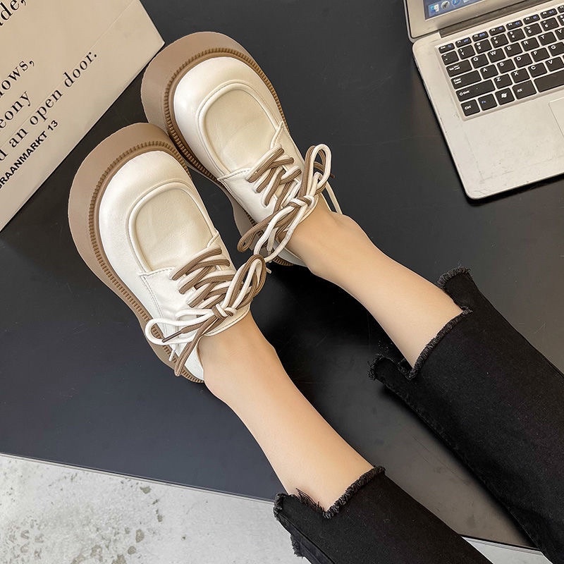 Giày Oxford nữ kelly cổ thấp đế dày tăng chiều cao