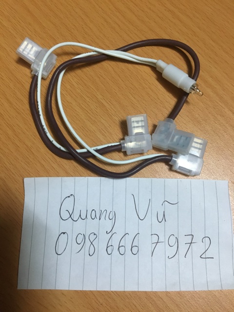 Dây giắc cắm có đèn báo bình nóng lạnh ariston loại tốt