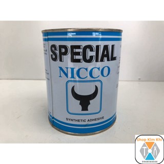 Keo dán cao su,nhựa, tấm focmica, gỗ Nicco 600ml
