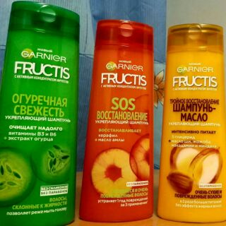 Dầu gội Fructis Garnier mới