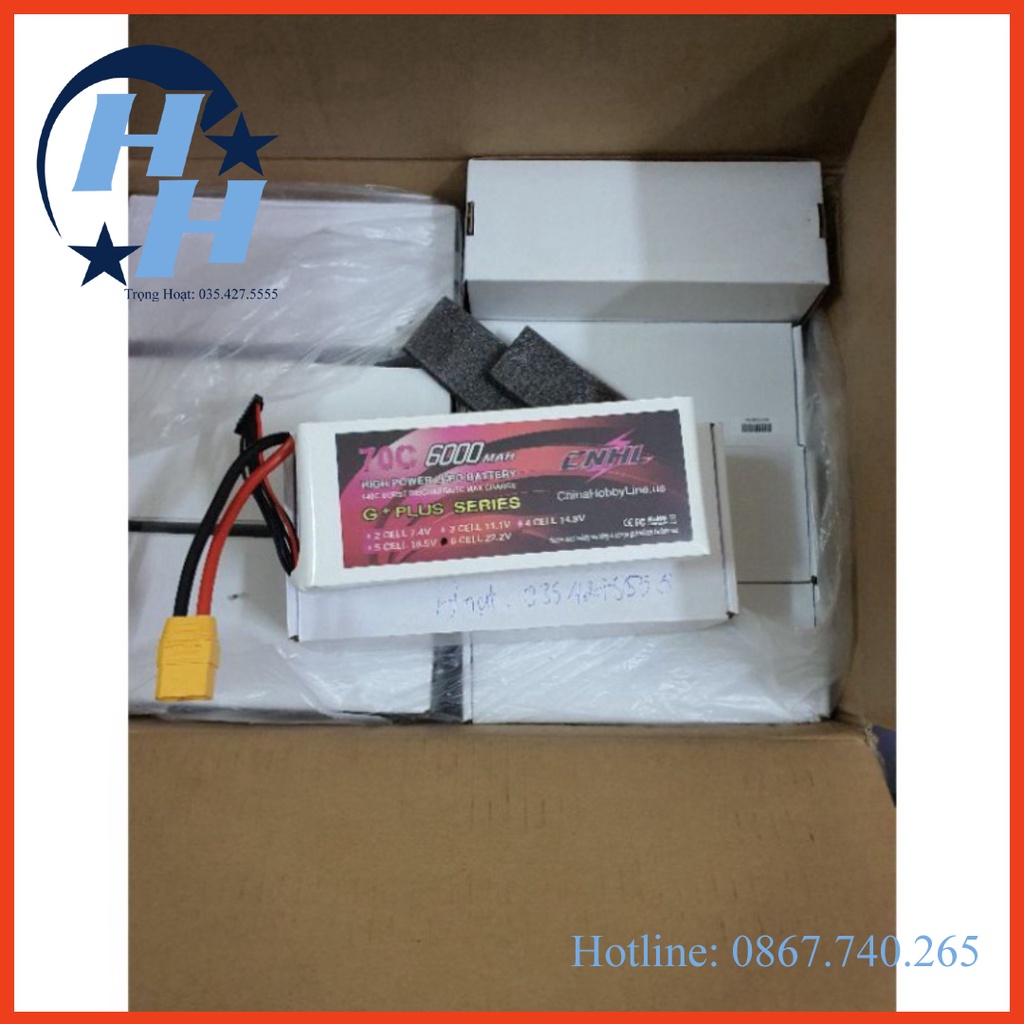 PIN CNHL G+Plus Li-Po 6000mAh 22.2V 6S 70C