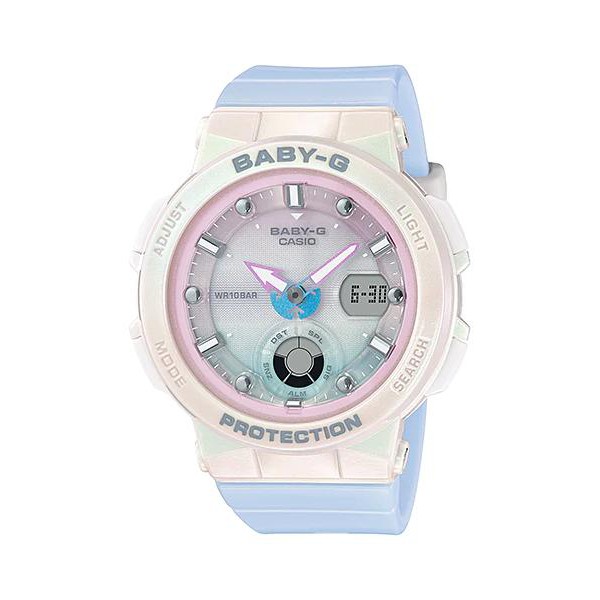 Đồng hồ casio nữ dây nhựa BABY-G BGA-250-7A3DR chính hãng