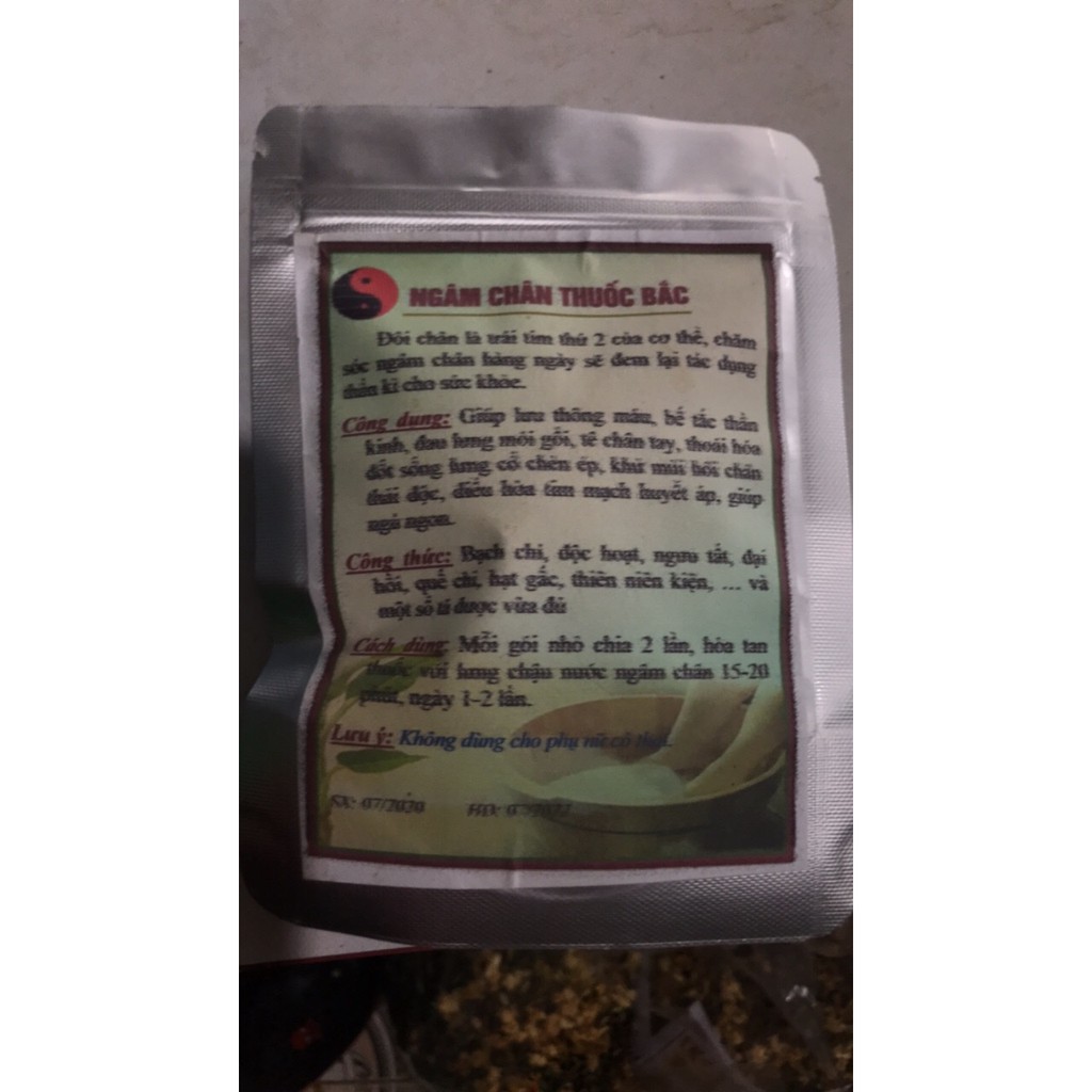 Thảo dược ngâm chân hàng chuẩn loại 1