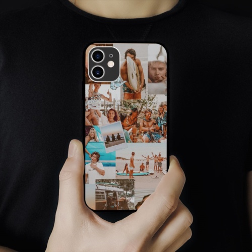 Ốp Lưng SAMSUNG hình boy and girl on the beach collage art pop art  cho các dòng iPhone PAP20210782