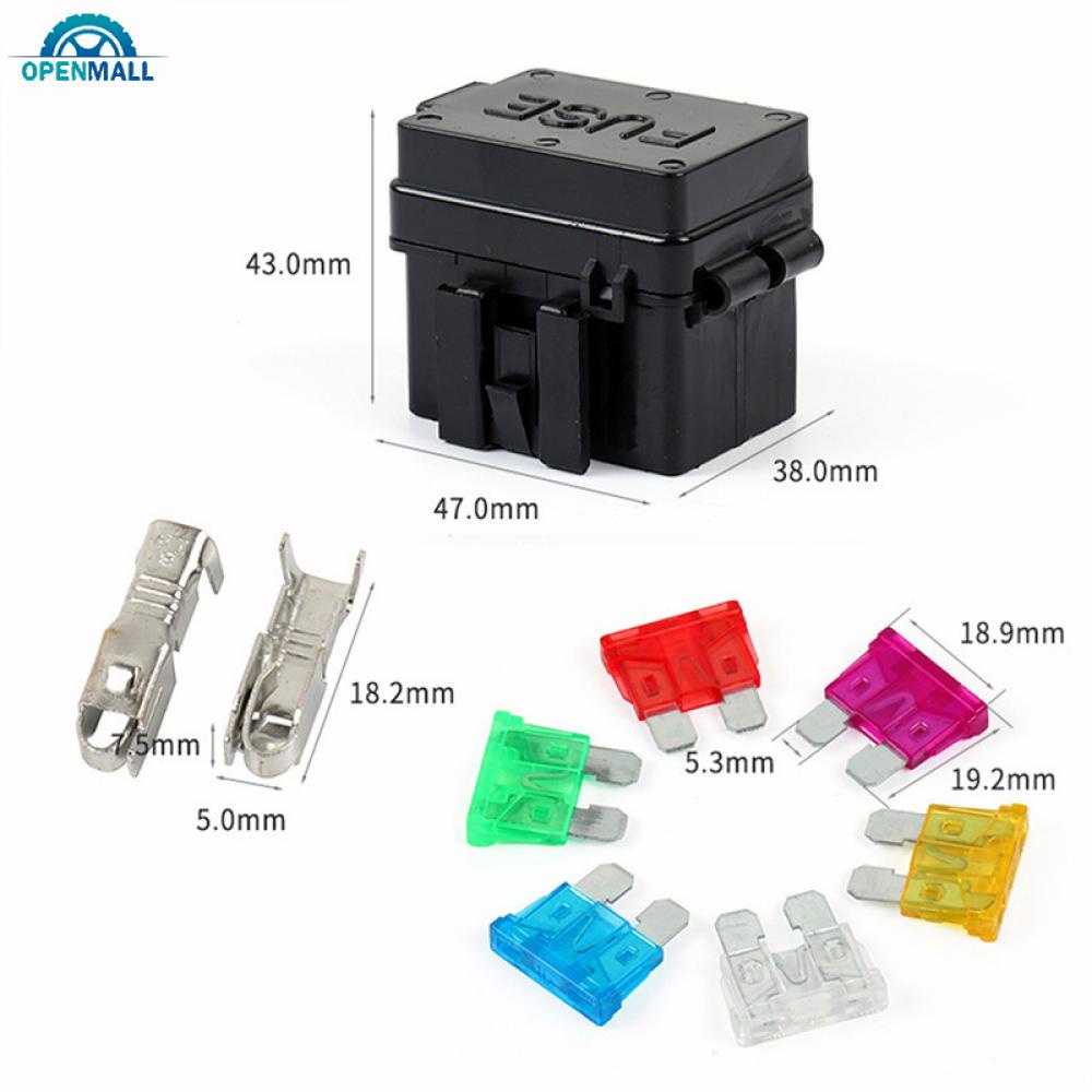 Hộp Cầu Chì 4 Chiều Tự Động Kèm 8 Cầu Chì Chuyên Dụng