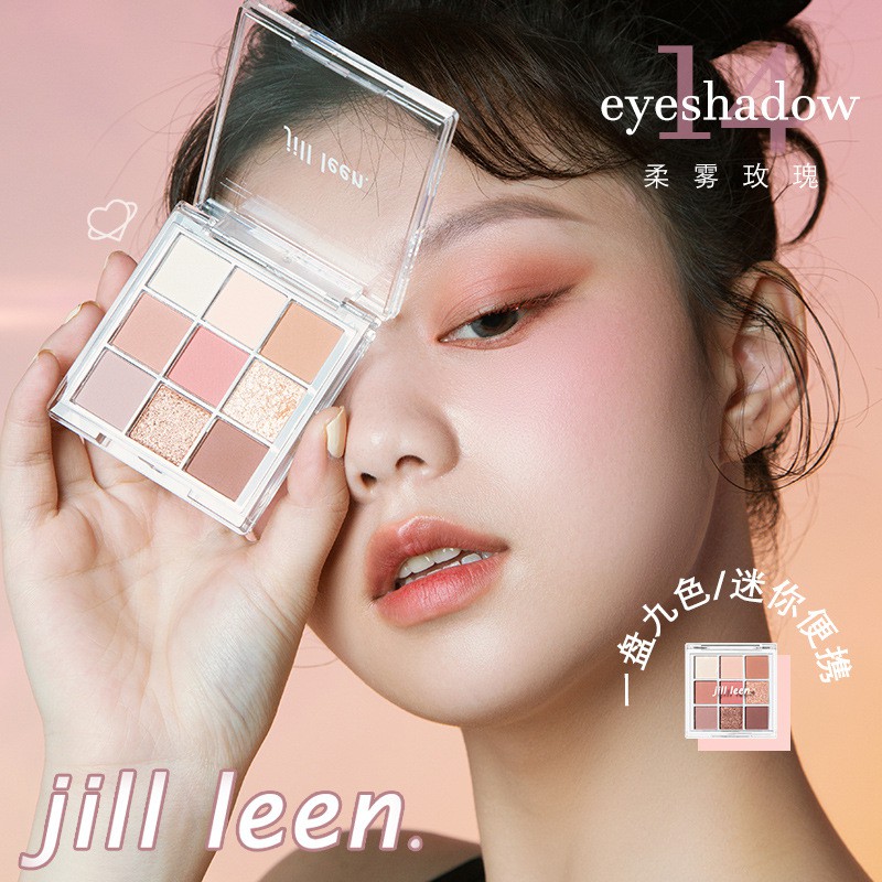 Bảng phấn mắt mini JILL LEEN cho người mới bắt đầu