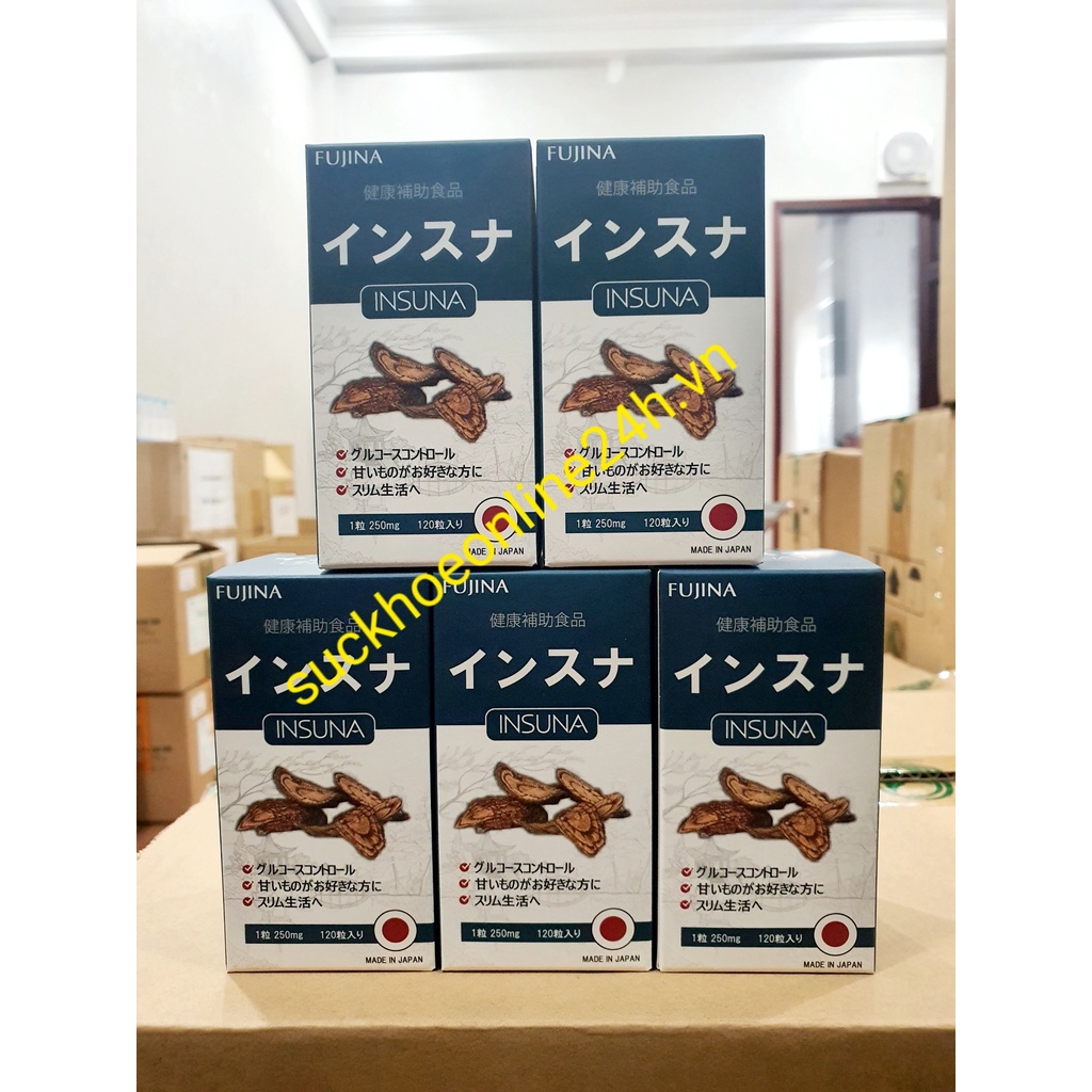 Viên tiểu đường INSUNA - Nhật Bản - phòng ngừa biến chứng bệnh tiểu đường