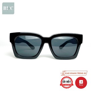 Kính mắt thời trang nhựa dáng vuông to BucShop dành cho nam nữ