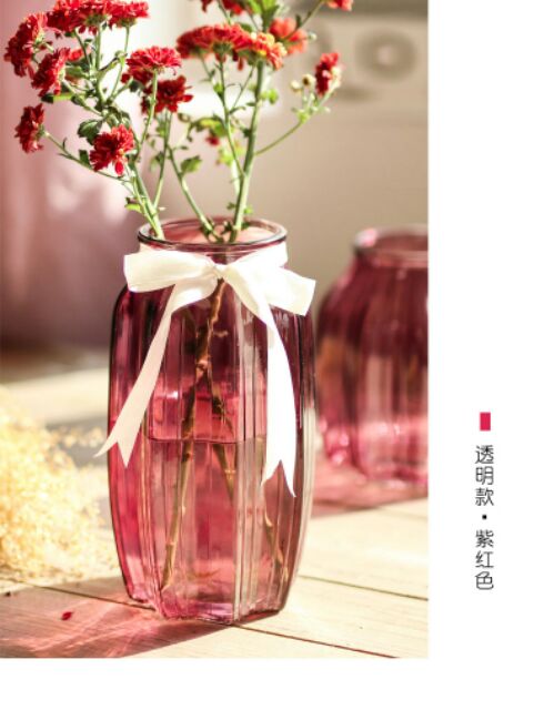 Bình hoa thủy tinh đẹp