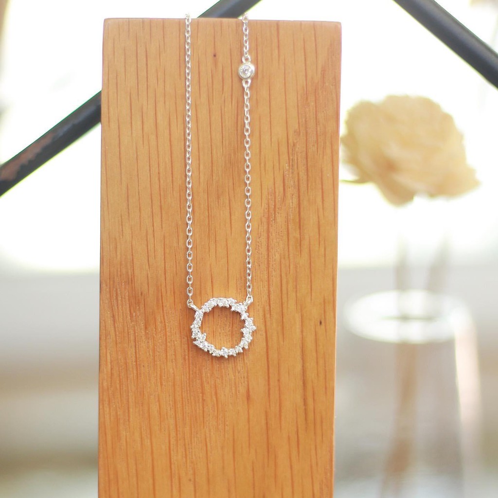 Dây Chuyền Bạc Ta Nữ CaoBac Silver Huyền Thoại Biển Xanh Xinh Xắn Cho Bạn Nữ - Trang Sức Cáo Bạc JEWELLERY