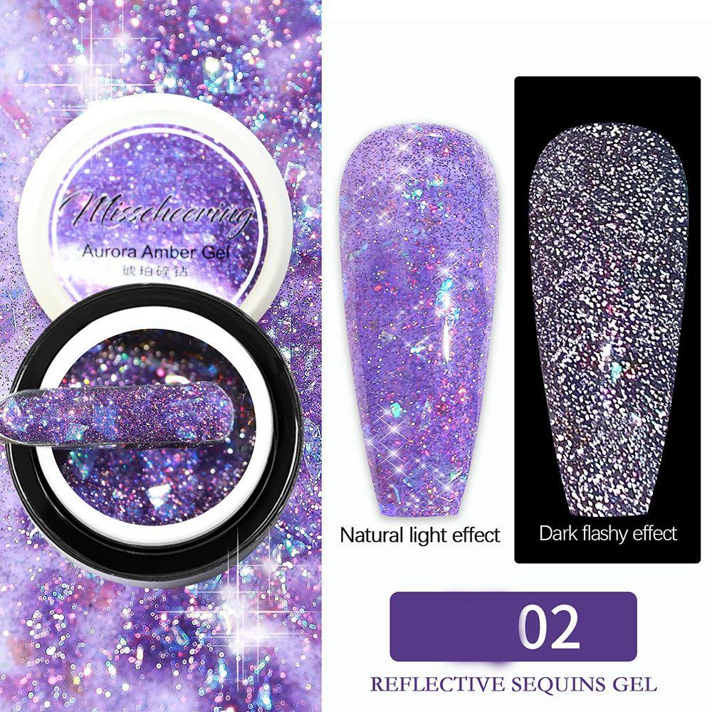 Gel Sơn Móng Tay Màu Sắc Phản Quang Lấp Lánh Thương Hiệu EBINLANDS