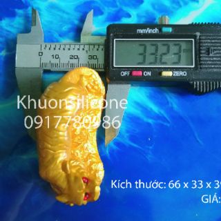 Khuôn silicone 12 con giáp ( Dần )