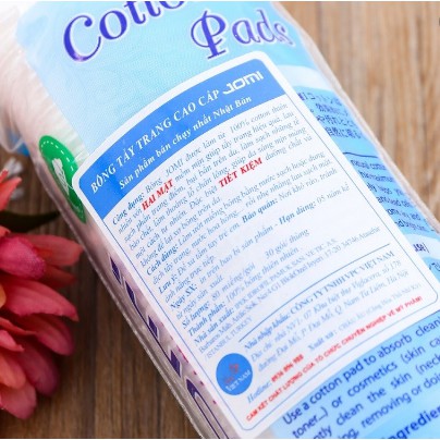 [NHẬT BẢN] Bông Tẩy Trang Cao Cấp Jomi Cotton Pads (Túi 80 Miếng/120 Miếng) | BigBuy360 - bigbuy360.vn