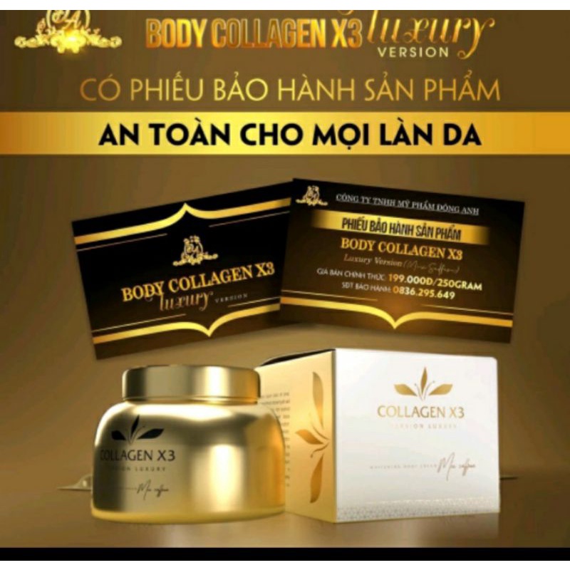BODY COLLAGEN X3 LUXURY 250G | BigBuy360 - bigbuy360.vn